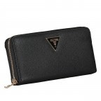 Geldbörse Laurel Black, Farbe: schwarz, Marke: Guess, EAN: 0190231774822, Abmessungen in cm: 20.5x10x2.7, Bild 2 von 5