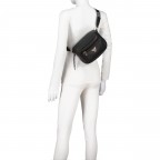 Umhängetasche Power Play Slingbag Black, Farbe: schwarz, Marke: Guess, EAN: 0190231813309, Abmessungen in cm: 22x16x11.5, Bild 5 von 6