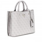 Handtasche Meridian 4g-logo Dove, Farbe: grau, Marke: Guess, EAN: 0190231847731, Abmessungen in cm: 32x24x12, Bild 2 von 9