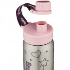Trinkflasche Ergobag Edelstahl Volumen 500 ml Rosa, Farbe: rosa/pink, Marke: Ergobag, EAN: 4057081181100, Bild 4 von 6