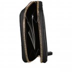 Geldbörse Divina Nero Gold, Farbe: schwarz, Marke: Valentino Bags, EAN: 8058043479897, Abmessungen in cm: 10x8x2, Bild 4 von 4