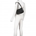 Umhängetasche Naif Relove Recycle Nero, Farbe: schwarz, Marke: Valentino Bags, EAN: 8054942431073, Abmessungen in cm: 28x16x10.5, Bild 5 von 8