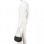 Umhängetasche Vinile Nero, Farbe: schwarz, Marke: Valentino Bags, EAN: 8054942429681, Abmessungen in cm: 21x13x7, Bild 4 von 8