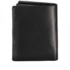 Geldbörse Nappa mit RFID-Schutz Black, Farbe: schwarz, Marke: Hausfelder Manufaktur, EAN: 4065646020443, Abmessungen in cm: 10x12x2.5, Bild 3 von 5