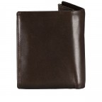 Geldbörse Oil pull up mit RFID-Schutz Brown, Farbe: braun, Marke: Hausfelder Manufaktur, EAN: 4065646020450, Abmessungen in cm: 10x12x2.5, Bild 3 von 5