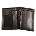 Geldbörse Oil pull up mit RFID-Schutz Brown, Farbe: braun, Marke: Hausfelder Manufaktur, EAN: 4065646020450, Abmessungen in cm: 10x12x2.5, Bild 4 von 5