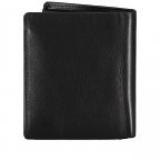 Geldbörse Nappa mit RFID-Schutz Black, Farbe: schwarz, Marke: Hausfelder Manufaktur, EAN: 4065646020467, Abmessungen in cm: 9.5x10.7x2, Bild 3 von 4