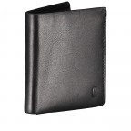 Geldbörse Nappa mit RFID-Schutz Black, Farbe: schwarz, Marke: Hausfelder Manufaktur, EAN: 4065646020467, Abmessungen in cm: 9.5x10.7x2, Bild 2 von 4