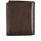Geldbörse Oil pull up mit RFID-Schutz Brown, Farbe: braun, Marke: Hausfelder Manufaktur, EAN: 4065646020474, Abmessungen in cm: 9.5x10.7x2, Bild 3 von 5