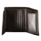 Geldbörse Oil pull up mit RFID-Schutz Brown, Farbe: braun, Marke: Hausfelder Manufaktur, EAN: 4065646020474, Abmessungen in cm: 9.5x10.7x2, Bild 5 von 5