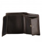 Geldbörse Hunter mit RFID-Schutz Dark Brown, Farbe: braun, Marke: Hausfelder Manufaktur, EAN: 4065646019157, Abmessungen in cm: 9.5x10.7x2, Bild 5 von 5