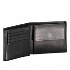 Geldbörse Nappa mit RFID-Schutz Black, Farbe: schwarz, Marke: Hausfelder Manufaktur, EAN: 4065646020481, Abmessungen in cm: 12x9.7x1.5, Bild 4 von 5