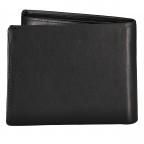 Geldbörse Nappa mit RFID-Schutz Black, Farbe: schwarz, Marke: Hausfelder Manufaktur, EAN: 4065646020481, Abmessungen in cm: 12x9.7x1.5, Bild 3 von 5