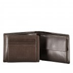 Geldbörse Oil pull up mit RFID-Schutz Brown, Farbe: braun, Marke: Hausfelder Manufaktur, EAN: 4065646019164, Abmessungen in cm: 12.5x9.7x2.5, Bild 4 von 5