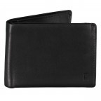 Geldbörse Nappa mit RFID-Schutz Black, Farbe: schwarz, Marke: Hausfelder Manufaktur, EAN: 4065646020498, Abmessungen in cm: 12x9.2x2.2, Bild 1 von 4