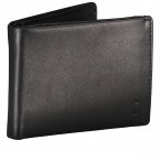Geldbörse Nappa mit RFID-Schutz Black, Farbe: schwarz, Marke: Hausfelder Manufaktur, EAN: 4065646020498, Abmessungen in cm: 12x9.2x2.2, Bild 2 von 4