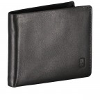 Geldbörse Nappa mit RFID-Schutz Black, Farbe: schwarz, Marke: Hausfelder Manufaktur, EAN: 4065646020504, Abmessungen in cm: 10.5x7.8x2, Bild 2 von 4