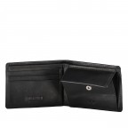 Geldbörse Nappa mit RFID-Schutz Black, Farbe: schwarz, Marke: Hausfelder Manufaktur, EAN: 4065646020504, Abmessungen in cm: 10.5x7.8x2, Bild 4 von 4