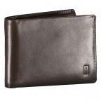 Geldbörse Oil pull up mit RFID-Schutz Brown, Farbe: braun, Marke: Hausfelder Manufaktur, EAN: 4065646019171, Abmessungen in cm: 10.5x7.8x2, Bild 2 von 4