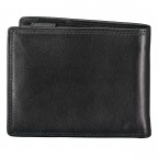 Geldbörse Nappa mit RFID-Schutz Black, Farbe: schwarz, Marke: Hausfelder Manufaktur, EAN: 4065646020511, Abmessungen in cm: 12x10x2, Bild 3 von 6