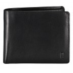 Geldbörse Nappa mit RFID-Schutz Black, Farbe: schwarz, Marke: Hausfelder Manufaktur, EAN: 4065646020528, Abmessungen in cm: 11.5x9.7x2, Bild 1 von 4