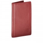 Karten-/Ausweisetui Nappa mit RFID-Schutz Red, Farbe: rot/weinrot, Marke: Hausfelder Manufaktur, EAN: 4065646019195, Abmessungen in cm: 7x10.2x1, Bild 2 von 4