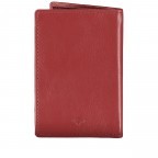 Karten-/Ausweisetui Nappa mit RFID-Schutz Red, Farbe: rot/weinrot, Marke: Hausfelder Manufaktur, EAN: 4065646019195, Abmessungen in cm: 7x10.2x1, Bild 3 von 4