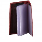 Karten-/Ausweisetui Nappa mit RFID-Schutz Red, Farbe: rot/weinrot, Marke: Hausfelder Manufaktur, EAN: 4065646019195, Abmessungen in cm: 7x10.2x1, Bild 4 von 4
