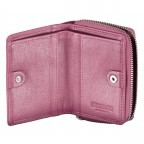 Geldbörse Nappa mit RFID-Schutz Pink, Farbe: flieder/lila, Marke: Hausfelder Manufaktur, EAN: 4065646019140, Abmessungen in cm: 8x11x2.5, Bild 4 von 5