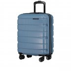 Koffer FLA13 Größe S Blue Stone, Farbe: blau/petrol, Marke: Flanigan, EAN: 4066727001436, Abmessungen in cm: 40x53x22, Bild 2 von 8