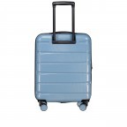 Koffer FLA13 erweiterbar Größe S Blue Stone, Farbe: blau/petrol, Marke: Flanigan, EAN: 4066727001436, Abmessungen in cm: 40x53x22, Bild 5 von 9