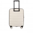 Koffer FLA13 erweiterbar Größe S Light Beige, Farbe: beige, Marke: Flanigan, EAN: 4066727001467, Abmessungen in cm: 40x53x22, Bild 5 von 9