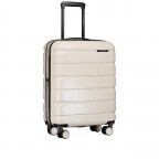 Koffer FLA13 erweiterbar Größe S Light Beige, Farbe: beige, Marke: Flanigan, EAN: 4066727001467, Abmessungen in cm: 40x53x22, Bild 2 von 9