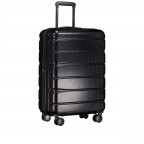 Koffer FLA13 erweiterbar Größe M Black, Farbe: schwarz, Marke: Flanigan, EAN: 4066727001412, Abmessungen in cm: 44.5x66x28, Bild 2 von 9
