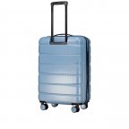 Koffer FLA13 erweiterbar Größe M Blue Stone, Farbe: blau/petrol, Marke: Flanigan, EAN: 4066727001443, Abmessungen in cm: 44.5x66x28, Bild 6 von 9
