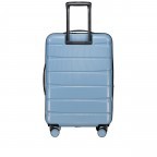 Koffer FLA13 erweiterbar Größe M Blue Stone, Farbe: blau/petrol, Marke: Flanigan, EAN: 4066727001443, Abmessungen in cm: 44.5x66x28, Bild 5 von 9