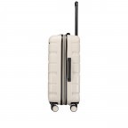 Koffer FLA13 erweiterbar Größe M Light Beige, Farbe: beige, Marke: Flanigan, EAN: 4066727001474, Abmessungen in cm: 44.5x66x28, Bild 4 von 9