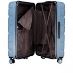 Koffer FLA13 Größe L Blue Stone, Farbe: blau/petrol, Marke: Flanigan, EAN: 4066727001450, Abmessungen in cm: 51x76x31, Bild 7 von 8