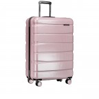 Koffer FLA13 Größe L Shiny Rose, Farbe: rosa/pink, Marke: Flanigan, EAN: 4066727001511, Abmessungen in cm: 51x76x31, Bild 2 von 8