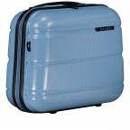 Kosmetikkoffer FLA13 mit Smart Sleeve Blue Stone, Farbe: blau/petrol, Marke: Flanigan, EAN: 4066727003515, Abmessungen in cm: 36x29x19, Bild 2 von 7