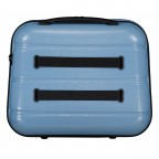 Kosmetikkoffer FLA13 mit Smart Sleeve Blue Stone, Farbe: blau/petrol, Marke: Flanigan, EAN: 4066727003515, Abmessungen in cm: 36x29x19, Bild 3 von 7
