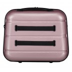 Kosmetikkoffer FLA13 mit Smart Sleeve Shiny Rose, Farbe: rosa/pink, Marke: Flanigan, EAN: 4066727003539, Abmessungen in cm: 36x29x19, Bild 3 von 7