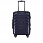 Koffer FLP15 erweiterbar Größe S Dark Blue, Farbe: blau/petrol, Marke: Flanigan, EAN: 4066727003416, Abmessungen in cm: 40x55x22, Bild 5 von 12