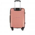 Koffer Größe S Rosegold, Farbe: rosa/pink, Marke: Flanigan, EAN: 4066727003447, Abmessungen in cm: 40x58x22, Bild 3 von 9