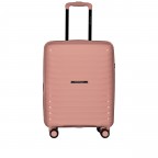 Koffer FLP15 erweiterbar Größe S Rosegold, Farbe: rosa/pink, Marke: Flanigan, EAN: 4066727003447, Abmessungen in cm: 40x55x22, Bild 10 von 10