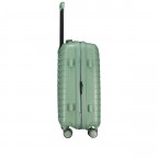 Koffer FLP15 erweiterbar Größe S Light Green, Farbe: grün/oliv, Marke: Flanigan, EAN: 4066727003478, Abmessungen in cm: 40x55x22, Bild 4 von 12