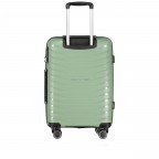 Koffer Größe S Light Green, Farbe: grün/oliv, Marke: Flanigan, EAN: 4066727003478, Abmessungen in cm: 40x58x22, Bild 3 von 9