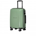 Koffer FLP15 erweiterbar Größe S Light Green, Farbe: grün/oliv, Marke: Flanigan, EAN: 4066727003478, Abmessungen in cm: 40x55x22, Bild 2 von 12