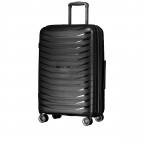 Koffer FLP15 erweiterbar Größe M Black, Farbe: schwarz, Marke: Flanigan, EAN: 4066727003393, Abmessungen in cm: 45x69x25, Bild 2 von 11