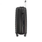 Koffer erweiterbar Größe M Black, Farbe: schwarz, Marke: Flanigan, EAN: 4066727003393, Abmessungen in cm: 45x69x25, Bild 4 von 10